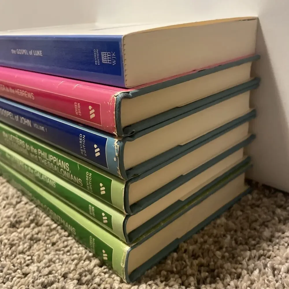 William Barclay the Daily Study Bible Series Book Lot 6 Books